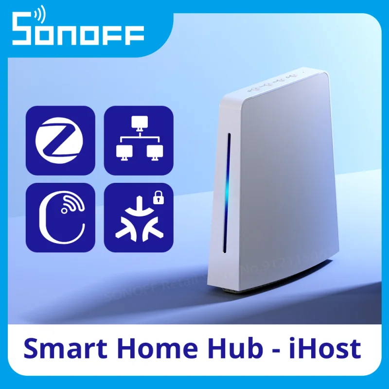 

SONOFF IHost AlBridge Smart Home Hub Gateway Multi-mode Wifi LAN Wireless Remote Control Local Automation For Most Of Devices