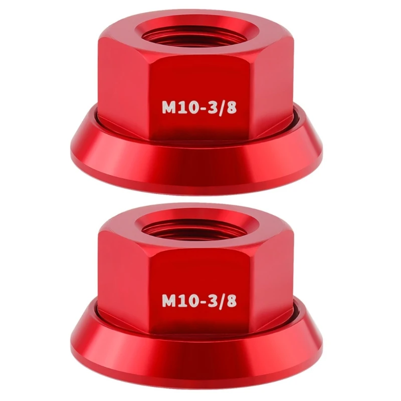 

Heavy Type Fixed Bike Hub Nut Thread Durability Aluminum Alloys Construction