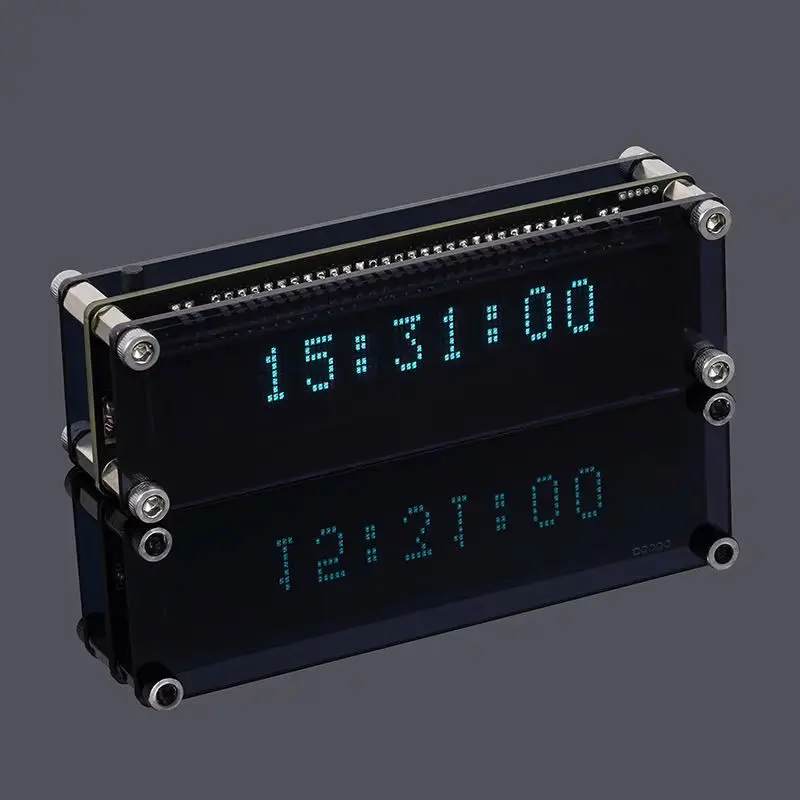 WIFI Timing Automatic Calibration Table Clocks Digital Display Fluorescent Screen Desk Clock Bedroom Living Room Clock Realtime