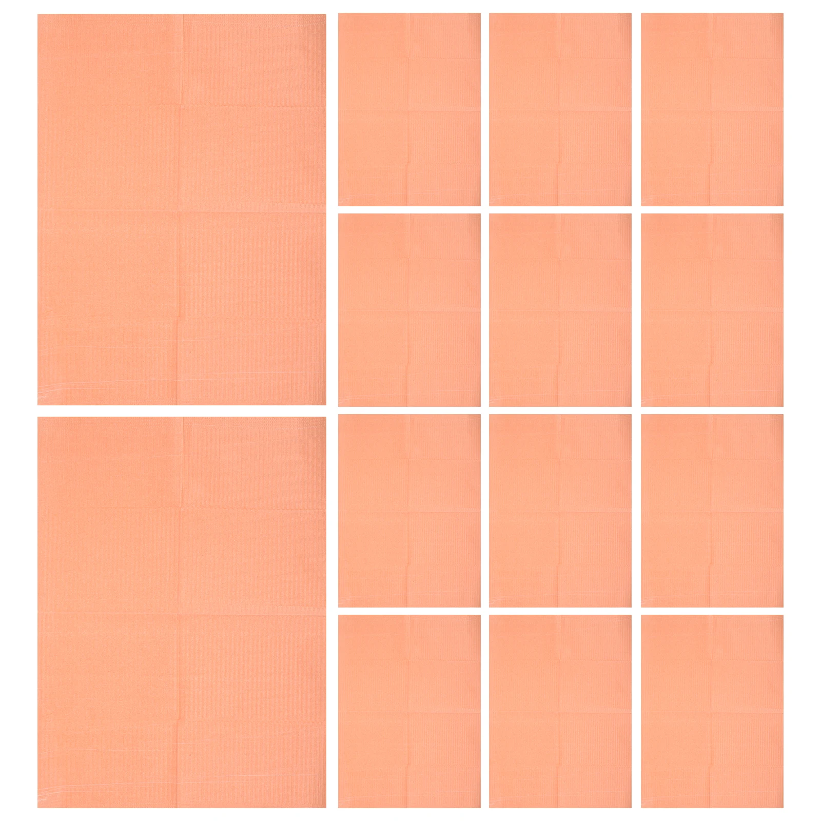 

Table Mat Disposable Salon Supplies Manicure Spa Home DIY Pedicure Absorbent Shiny Orange Cover for Service