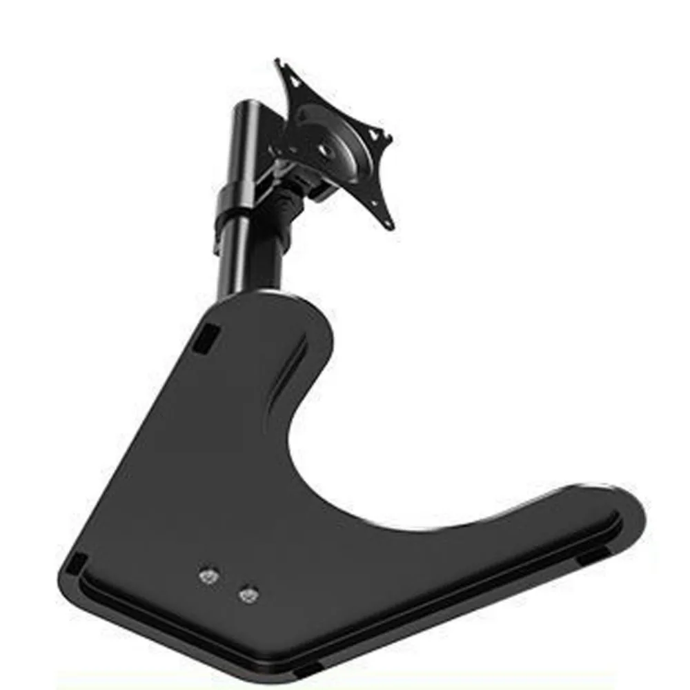 Adjustable Desktop Monitor Holder 14-27 Inches Large Base Computer Monitor Stand Increase Height Portable