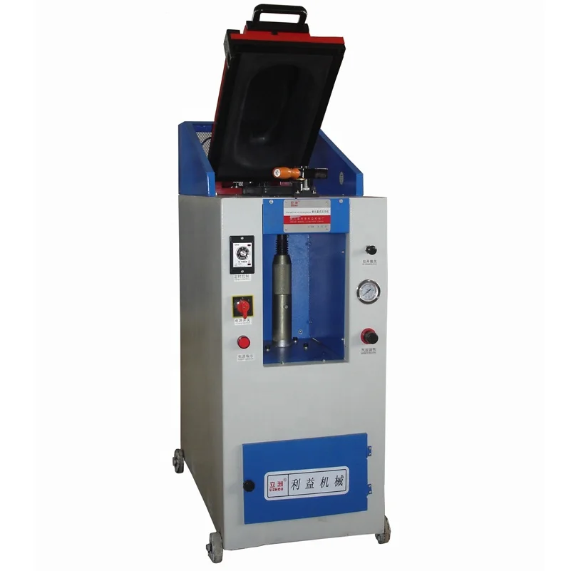 Single Station Shoe Making Machine Semi-Automatic Air Pressure Lamination Sole Pressing 220V 100W At Price