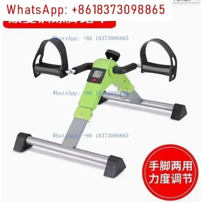 Portable Mini Exercise Bike for Home Fitness Hand Arm and Foot Leg Pedal Trainer Compact Cycling Machine