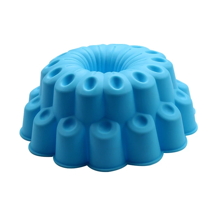 100% Food Grade Peacock Feather Shaped Pastry Bread Cheese Birthday Cake Silicone Mould Bakeware E745