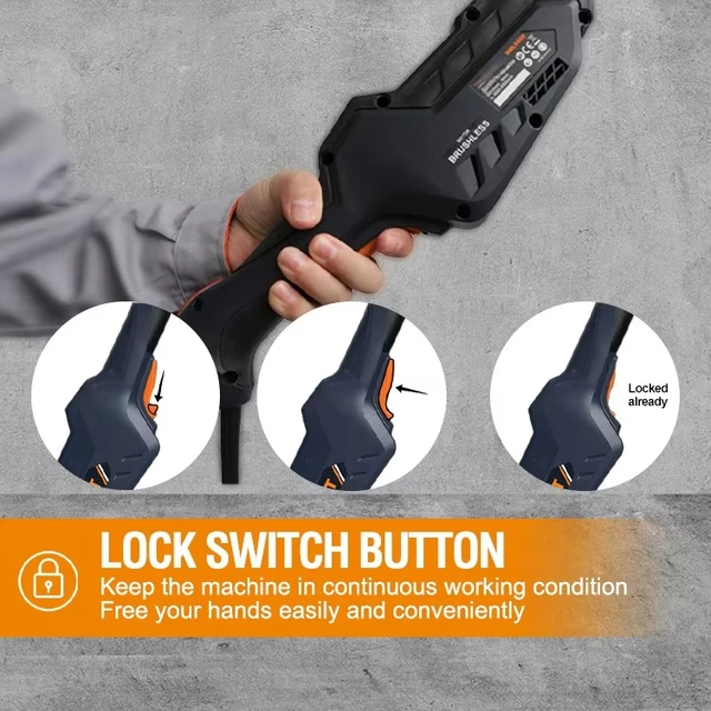 MAXXT Lightweight Brushless Drywall Sander, & Dust-Free, for Walls, Ceilings, and Gypsum Board Finishing 2