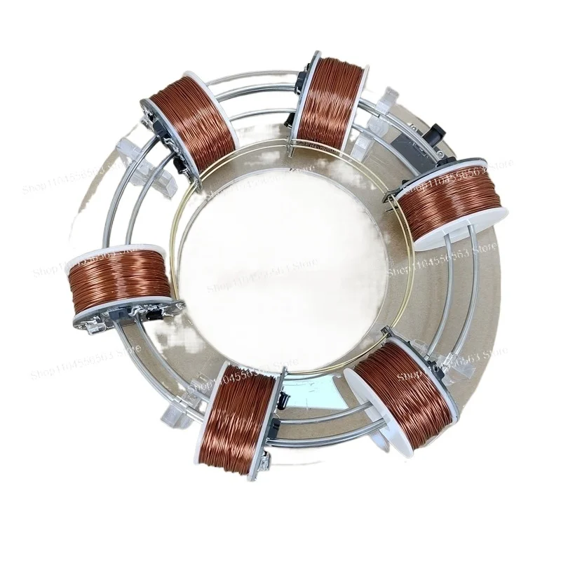 Physics Electromagnetic Cyclotron Ring Accelerator Scientific Experimental Equipment Novel and Exotic Physics Homemade Teaching
