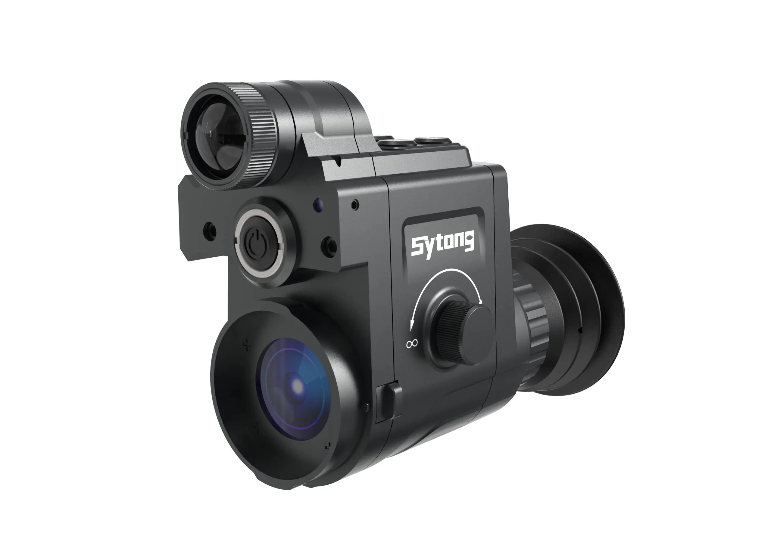 

Sytong HT-77 HT77-LRF Hunting Camera Night Vision with Laser Rangefinder Aiming Rifle Scope App WIFI Live Image Transmission