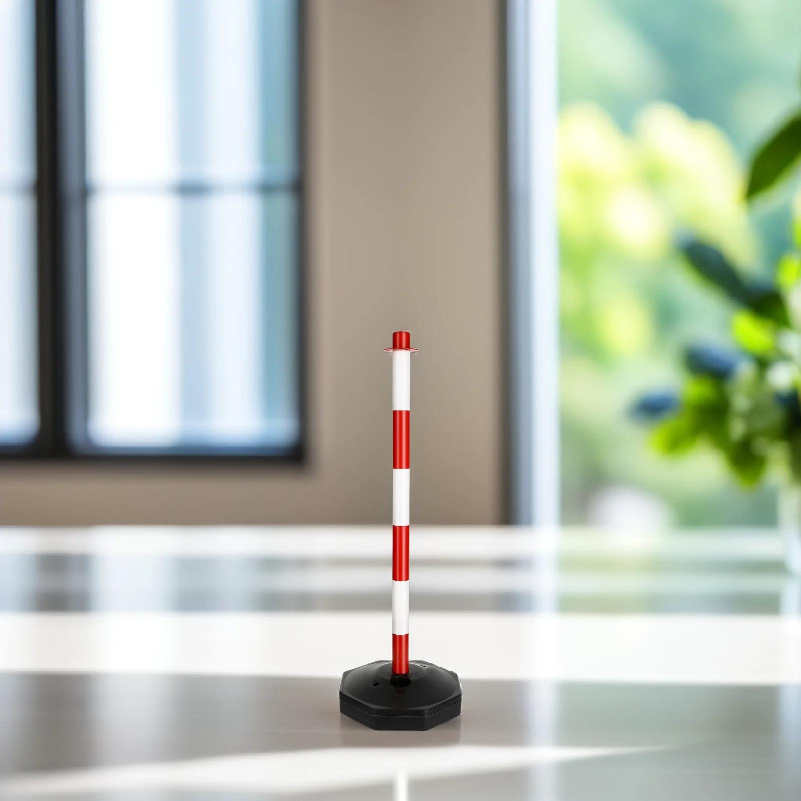 Warning Column Red White Elastic Isolation Pile Water-Fillable Base Safety Warning Traffic Facility Isolation Pile