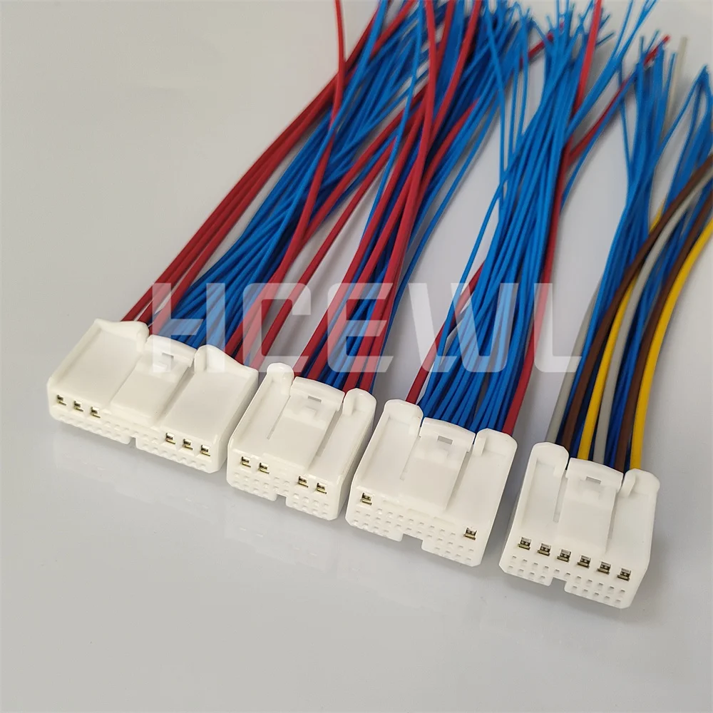 High quality original car accessories 90980-12149 12150 12151 12203 24 25 26 30PIN car connector wire harness plug