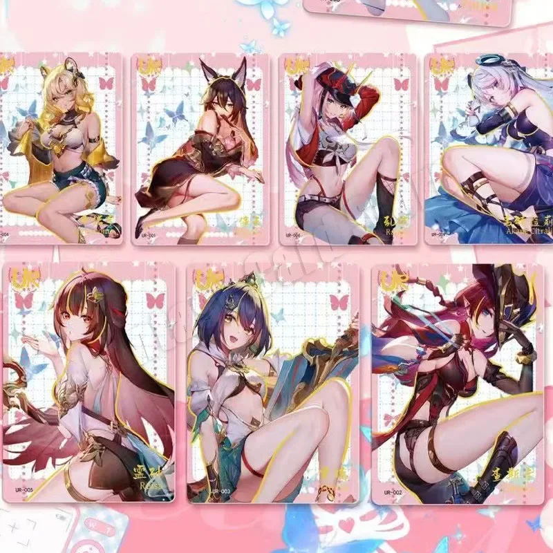 새로운 스타일 여신 이야기 컬렉션 카드 섹시 누드 카드 ACG TCG Waifu 부스터 박스 Doujin 장난감 성인 선물 한정 판매