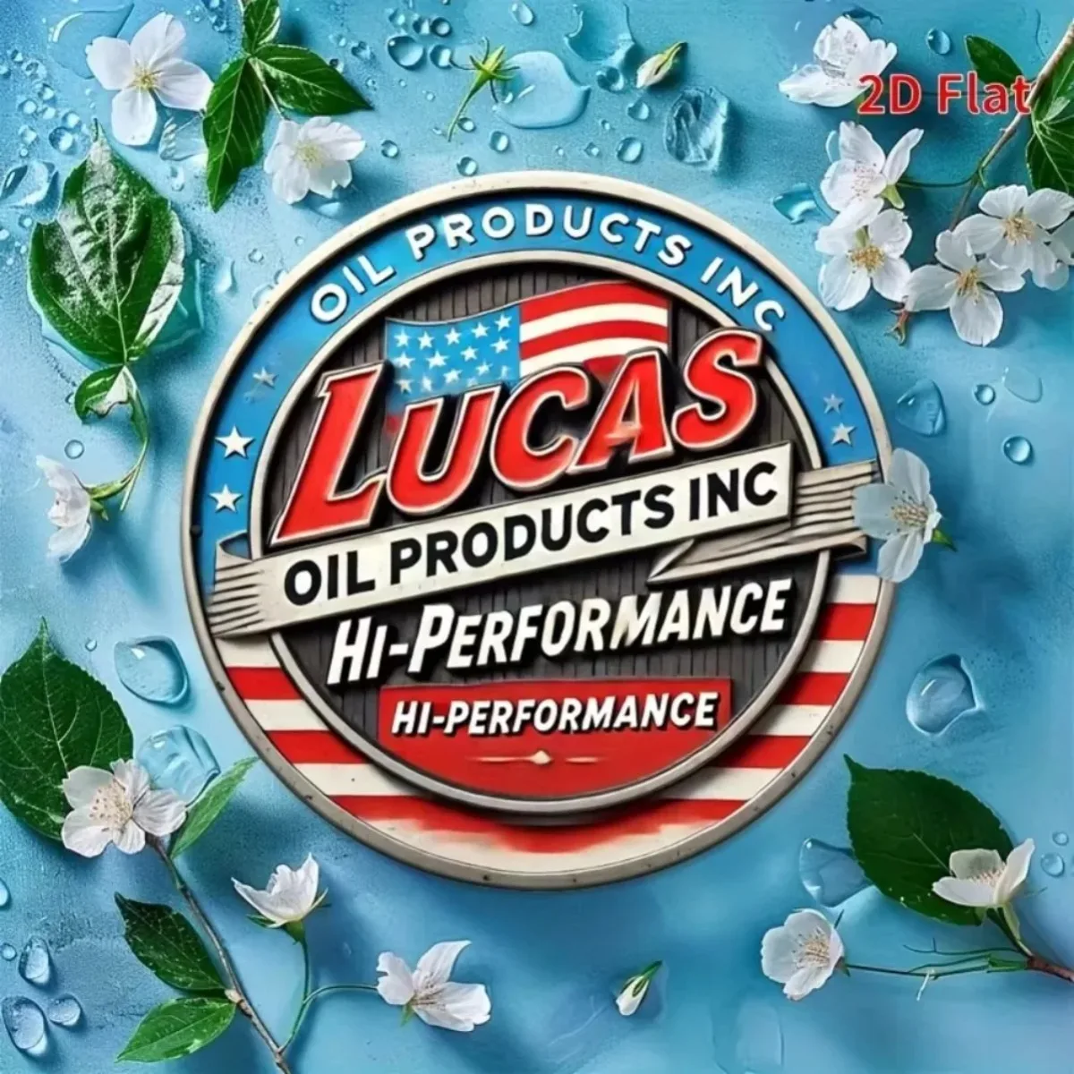 لافتة LucasOil القوية مع تصميم Kexle: مصممة للمرآب وورش العمل التلقائية، سهلة التعليق، ديكور مثالي وهدية للمنزل والمكتب