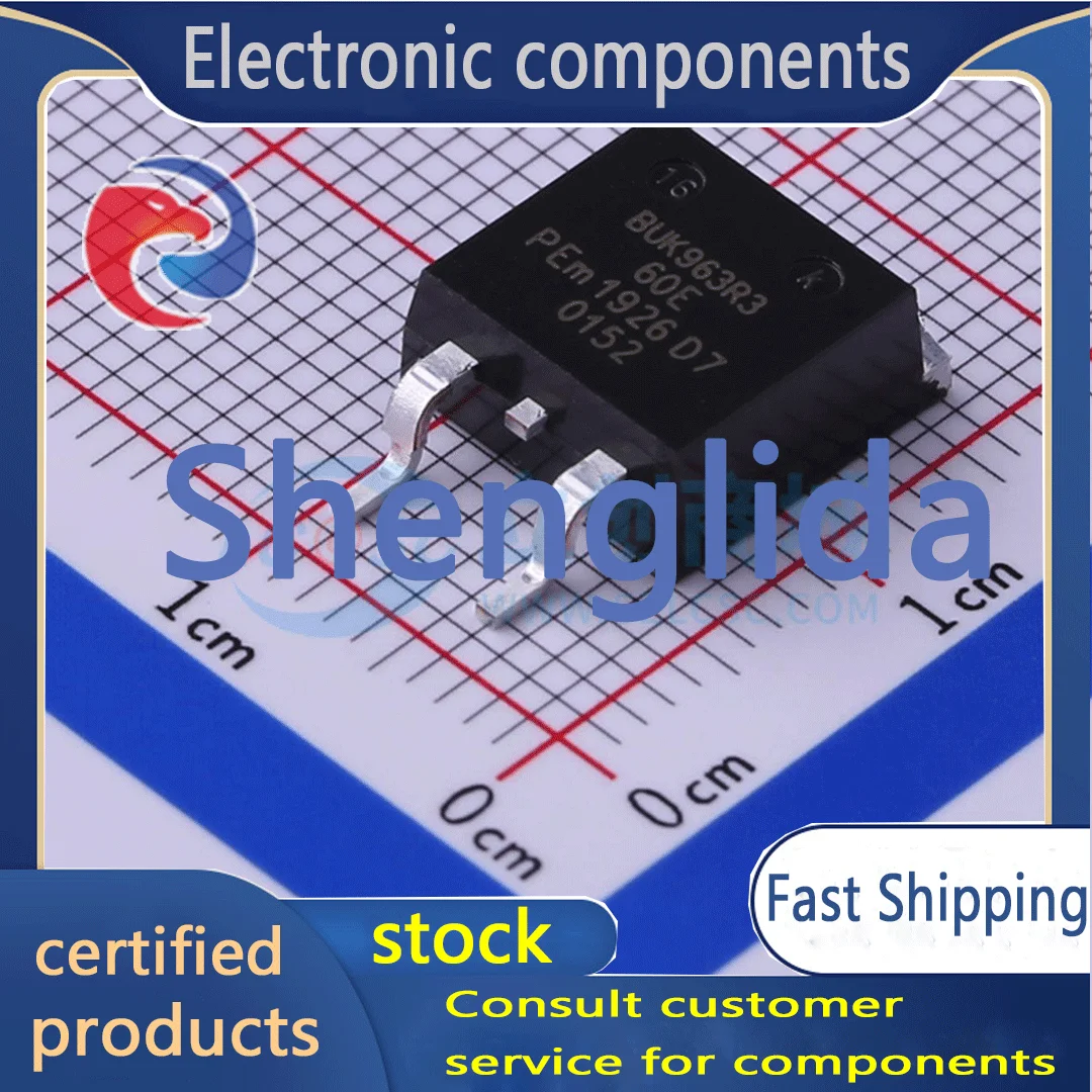 

BUK963R3-60E, 118 package SOT-404 Field Effect Transistor (MOSFET) brand new off the shelf 1PCS