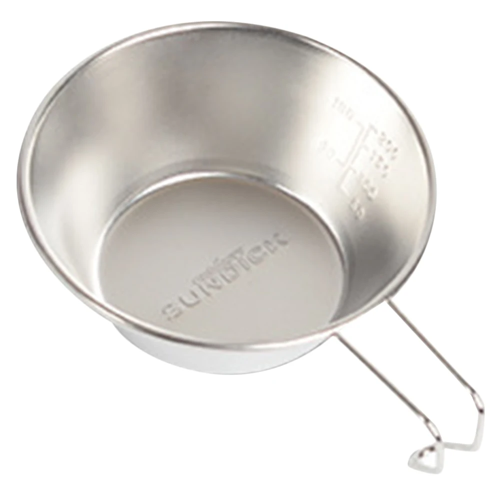 

Stainless Steel Camping Wine Cup Multi-Function Water Convenient Makgeolli Bowl Outdoor Camping Accessory Compact Reusable Cup