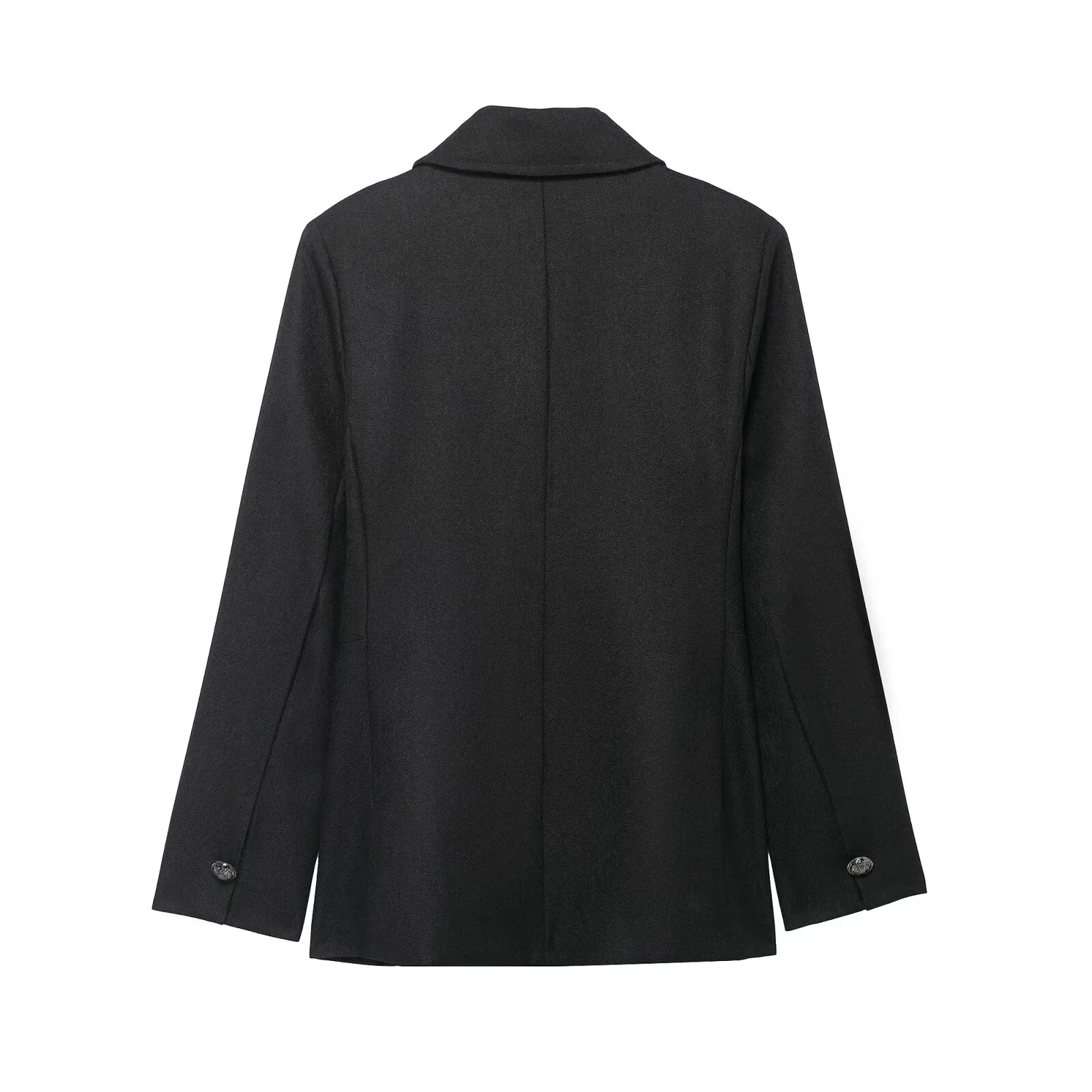 

NINE ZAR женское полушерстяное двубортное пальто-турет, топ 847539, повседневный женский костюм в европейском стиле Long Sve