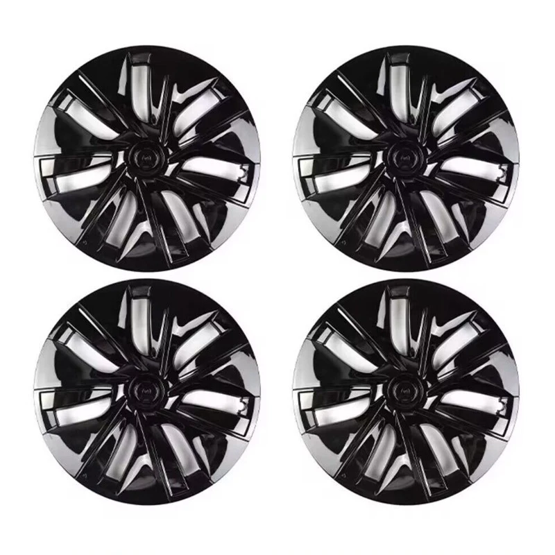 2020-2023 Model Y Replacement Wheel 19-Inch Hub Cap Matte Black Wheel Cover 19 inch for Tesla Model Y