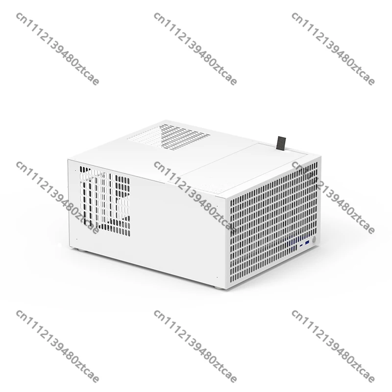 B10 10-Bay NAS Chassis, ATX PSU Support, Full Height PCIe Slot, Industrial Cooling & Silent Operation for AIO Storage Server