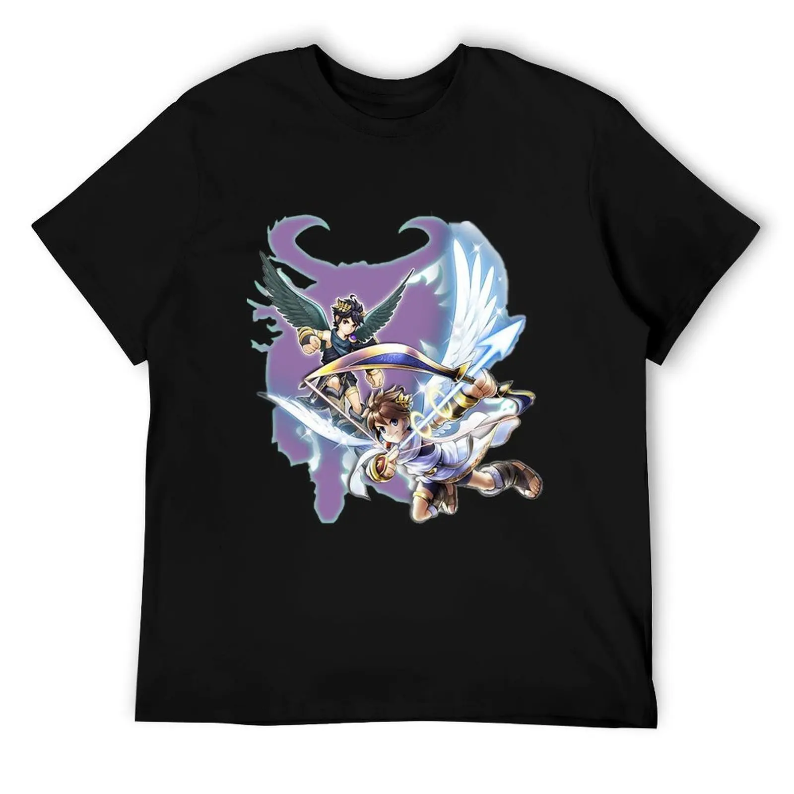 

Kid Icarus Pit & Dark Pit T-Shirt mens graphic t shirts t shirt man plain T-Shirt