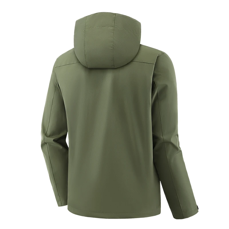 2025 Men's 3 In 1 Thick Hiking Jacket Fleece Waterproof Winter Windbreaker Outdoor Warm Camping Jacket Windproof Coats