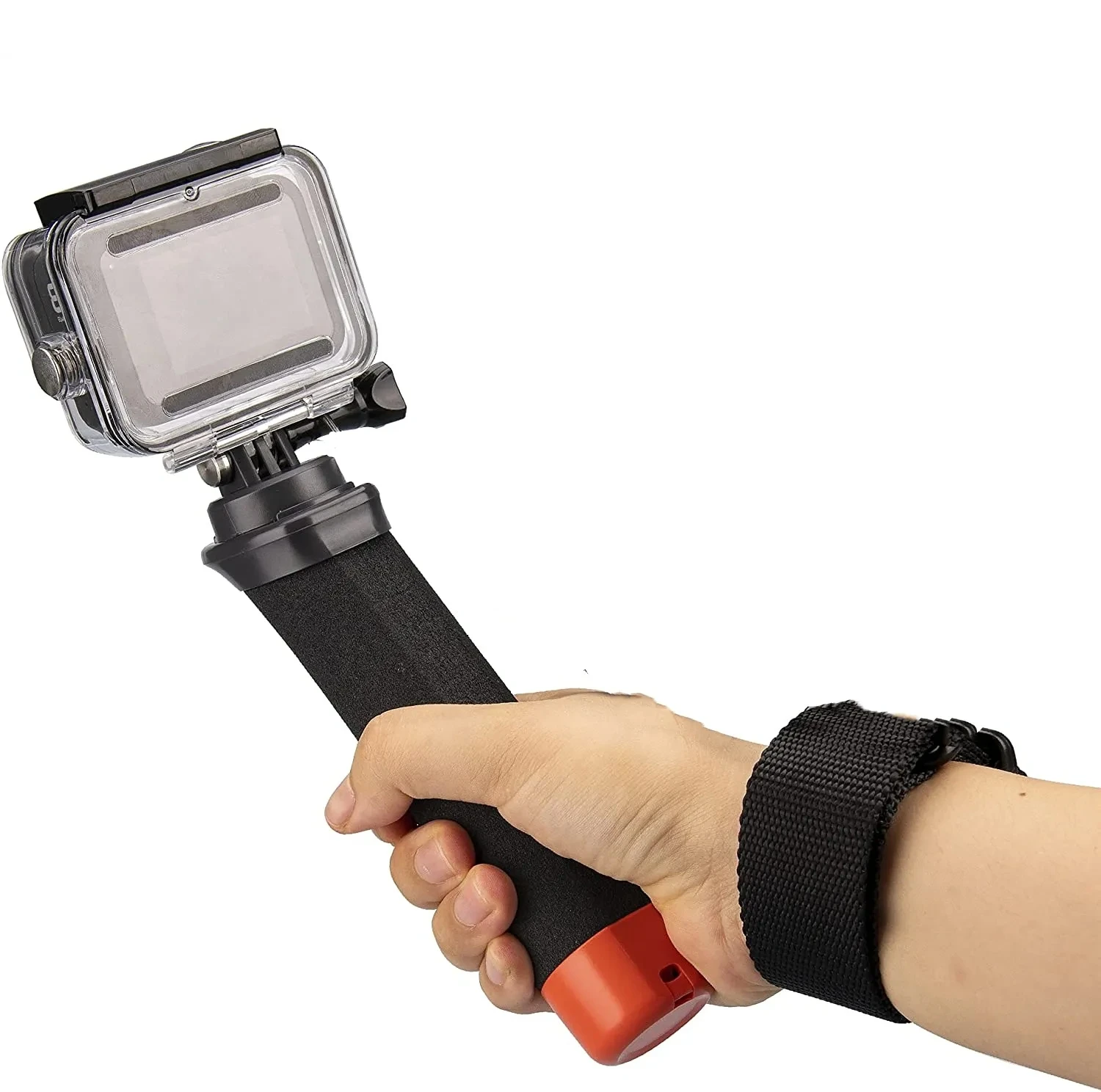 Floating Hand Grip NON-Slip Handle With Quick Release Mount + Wrist Band for Gopro Hero 13 12 11 DJI Action 4 Insta360 Accessory