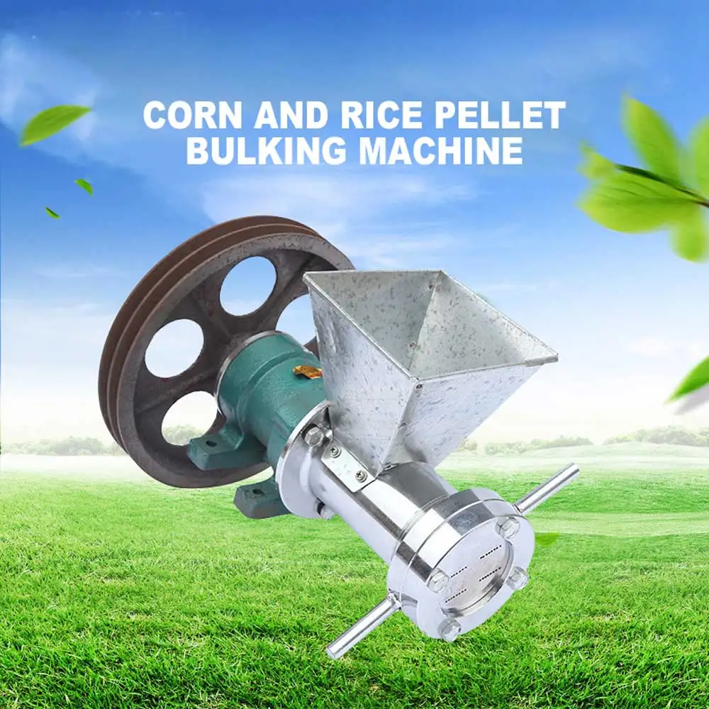 Puffed Rice Machine Extruder Corn Food Puffing Machine Twisted Hollow Stick Solid Crispy Popper Bulking Machine