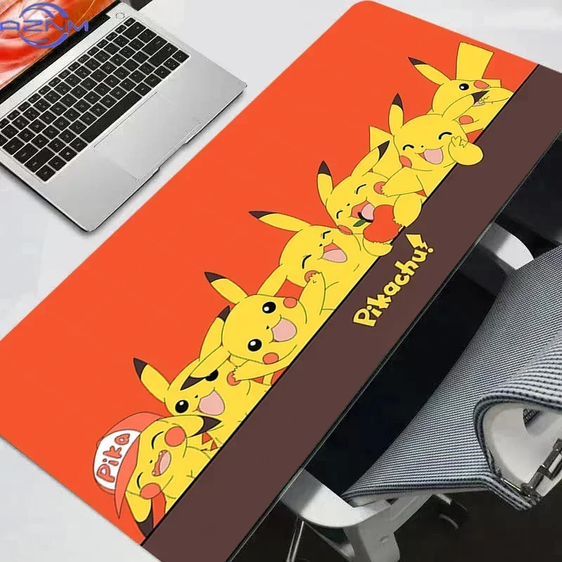 Pokemon Pikachu Gengar Kawaii Mouse Pad Anime Cute Gabinete Gamer Computer rug Desk Mat Keyboard Gaming Accessories Mousepad