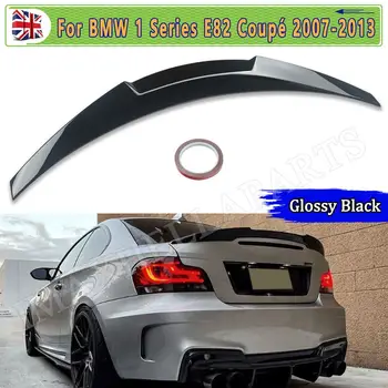 適用於BMW1系列E82 120i 135i 118d 120d雙門轎跑車(2007-2013款)的後行李箱擾流板,亮黑色,M4風格,尾翼/擾流板/唇邊 10 最佳銷售 BMW1M車身套件135i - №1