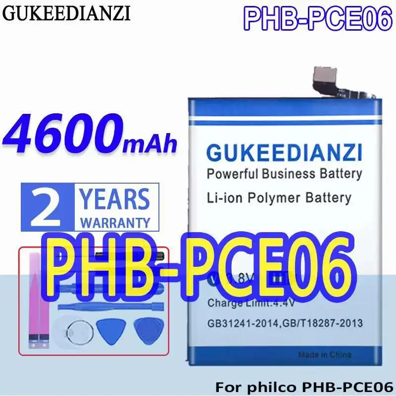 

Mobile Phone Battery For Philco Phb-PCE06 PHBPCE06 Reliable Power Supply 4600mAh