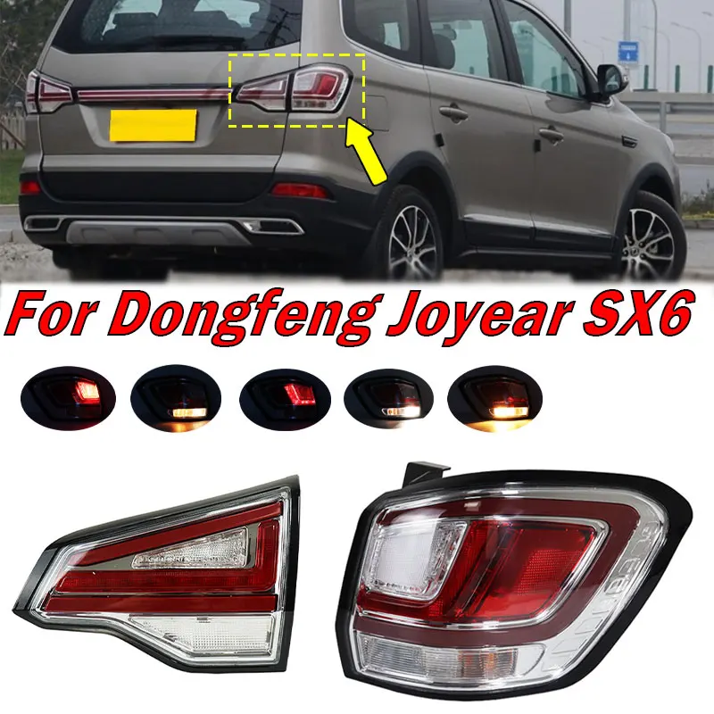 

Car Exterior Accessories For Dongfeng Joyear SX6 Auto Rear Tail Light Turn Signal Light Driving Brake Light Taillight Assembly