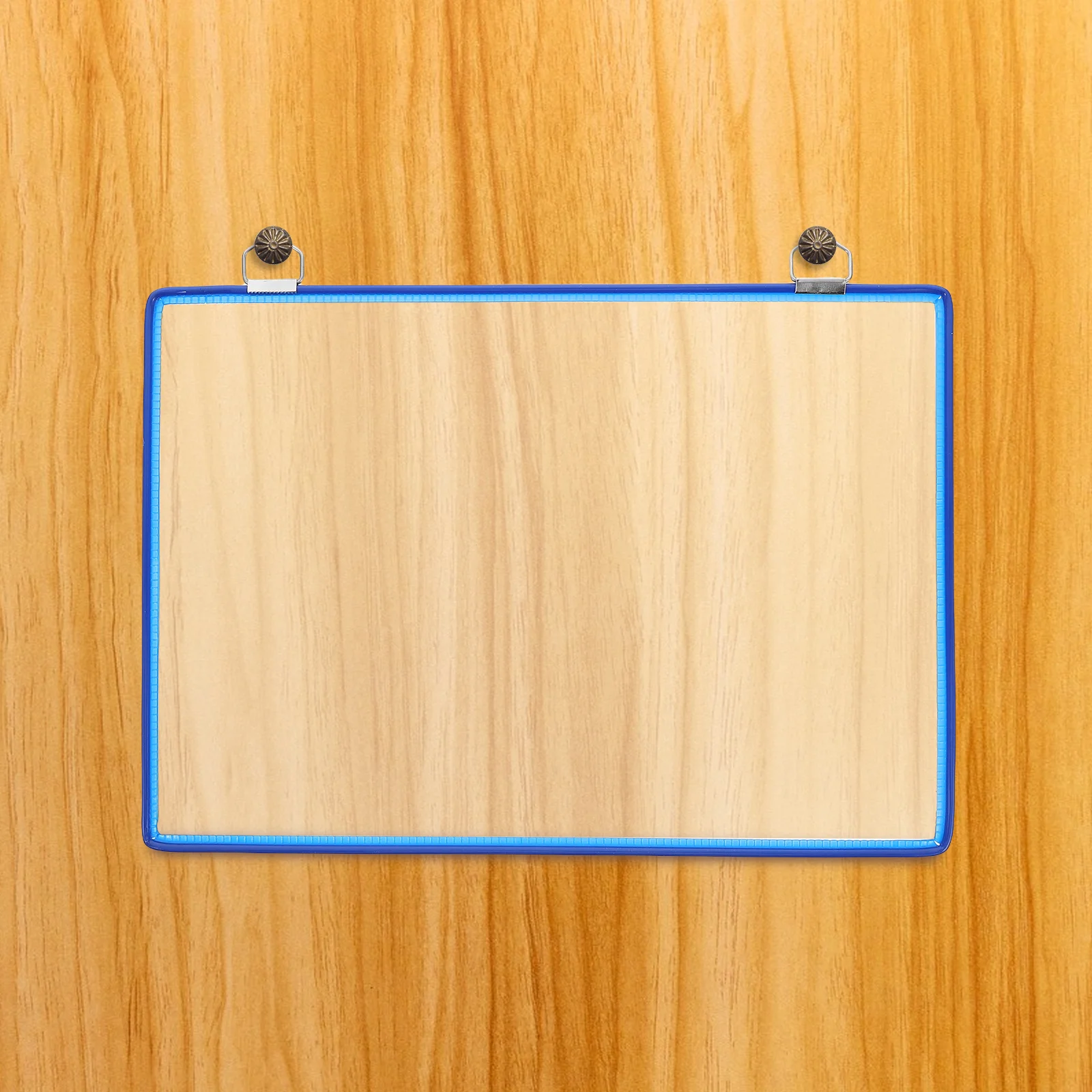 

Suspending File Bag Clear Display Pouch Wall Hanging Document Organizer Office Paper Holder Stable Dual Hook Large Capacity