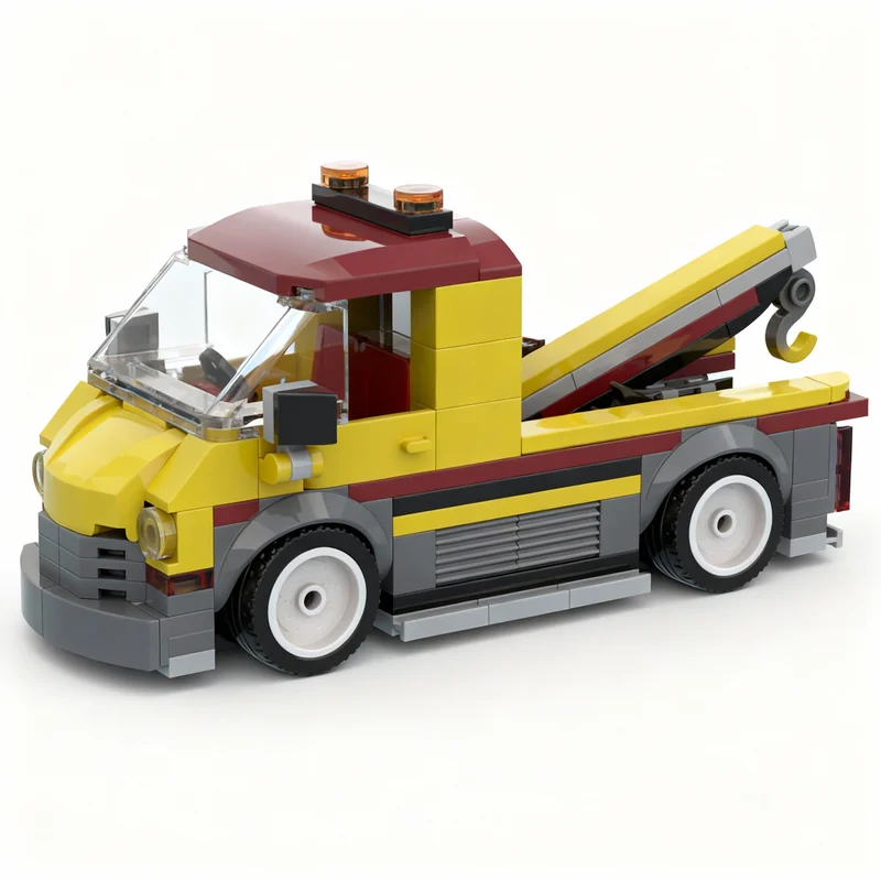201pcs MOC Jasmine Yellow Version City Street Building Blocks Assembly Pack Display Model Collectible Toy Gift For Collectors