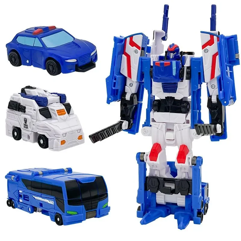 New ABS Hello Carbot Transforming Robot to Car Toys Action Figures Multiple Modes Transformation Car Toy for Child Gift