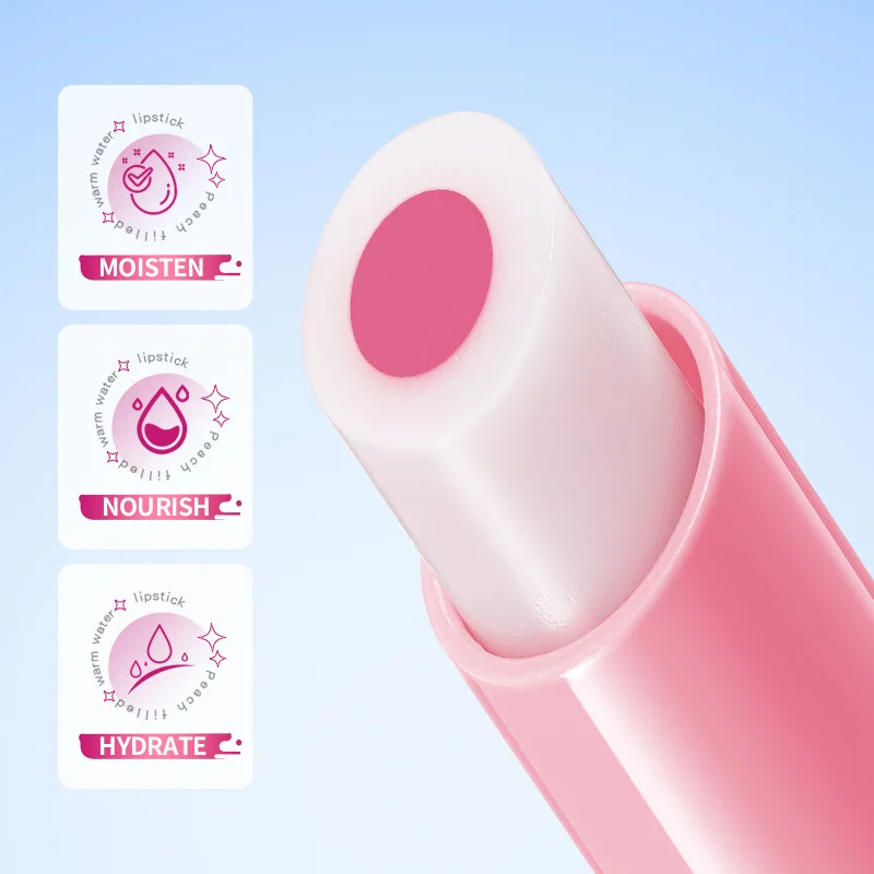 Strawberry Sandwich Delicate Soft Lip Balm Hydrating Moisturizing Temperature Changing Lip Balm