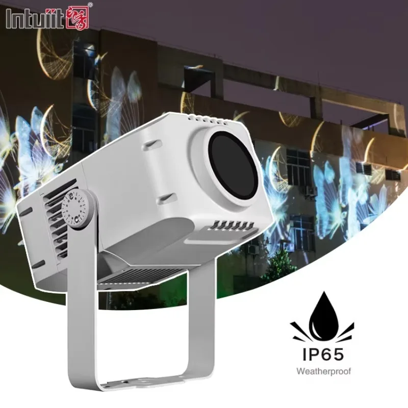 IP65 Rated 100W Projector with Zoom LED Light Source for Advertising Ripple Effect Images