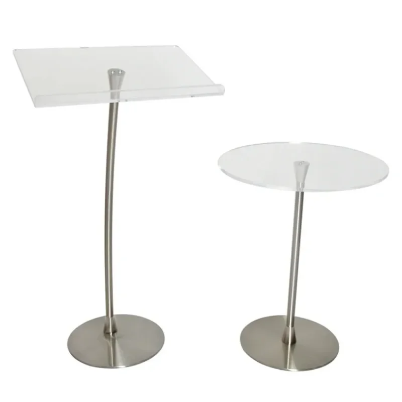 

Podium Acrylic Church Acrylic Podium Stand Lectern for Restaurants, Wedding, Office and Classroom Acrylic Lectern Podium