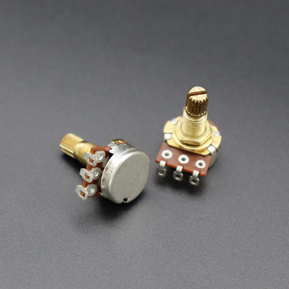 

3Pcs Guitar Potentiometer B50K Knurled Shaft Audio Taper PotentiometerA/B Type Tone Volume Control Pots Switch Parts