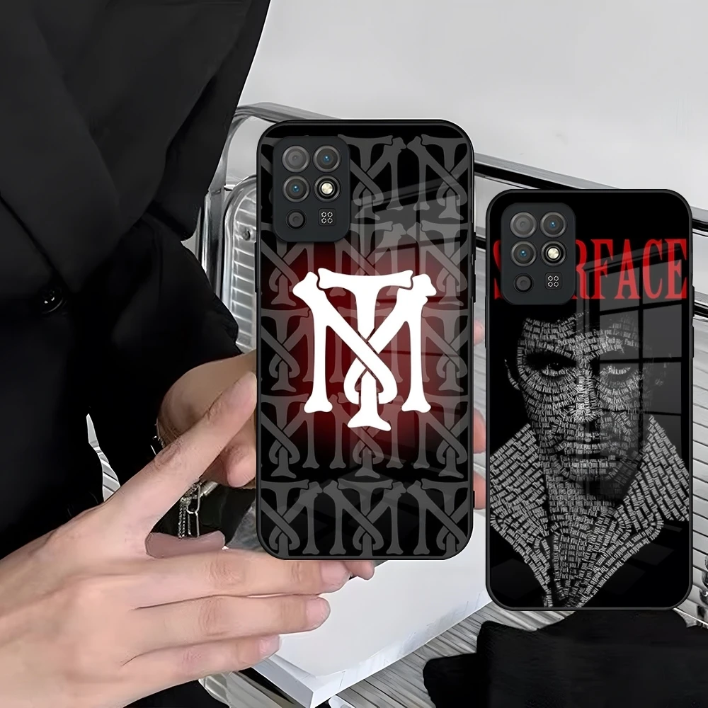 Film Scarface Phone Case For Redmi 8 10 Poco x3Pro 9 x3Nfc 12 9T x3 9A Note10 Pro Note12 11 x5 Pro Note8 Plus 11 s coque