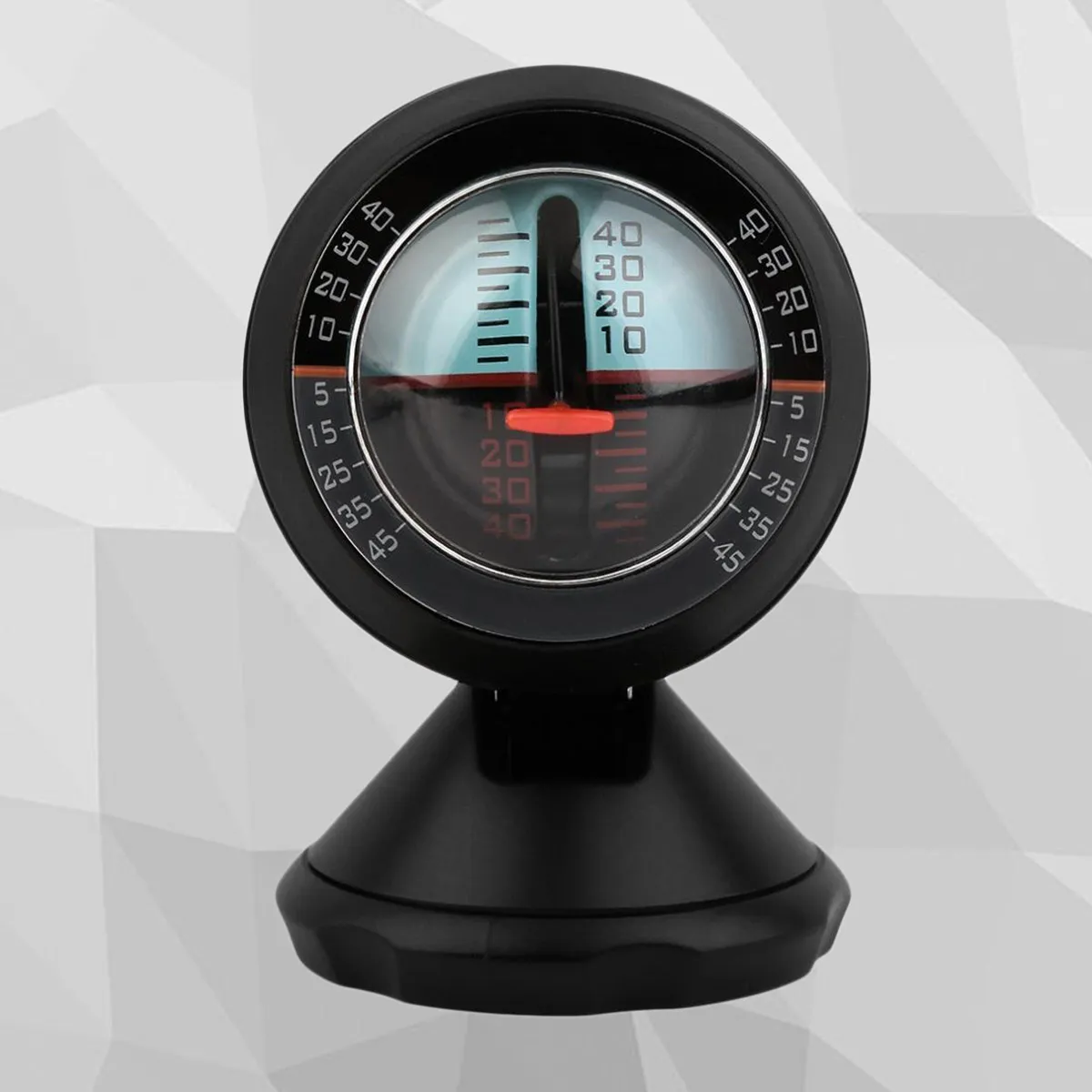 Car Inclinometer Tilt Gauge Level Indicator Slope Angle Meter for Suv Truck Rv Off Road Driving High Performance Easy Read Dial