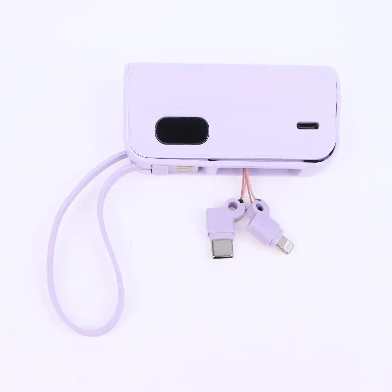 Portable Battery Case With Stand DIY No Welding 21700 Mini Power Bank Case Battery Case With Digital Display