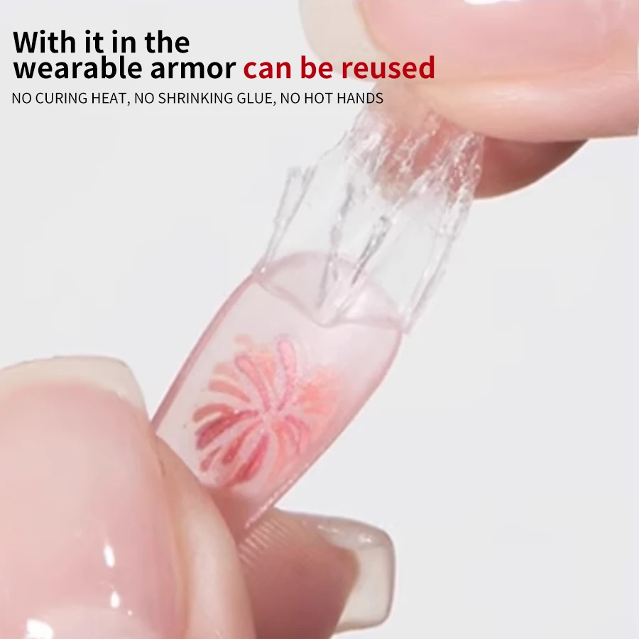 RS NAIL 120 مللي اضغط على الأظافر الإسفنج مزيل الحل سريع مسمار مزيل الصمغ اضغط على الأظافر لأطراف الأظافر الزائفة الأظافر قابلة لإعادة الاستخدام