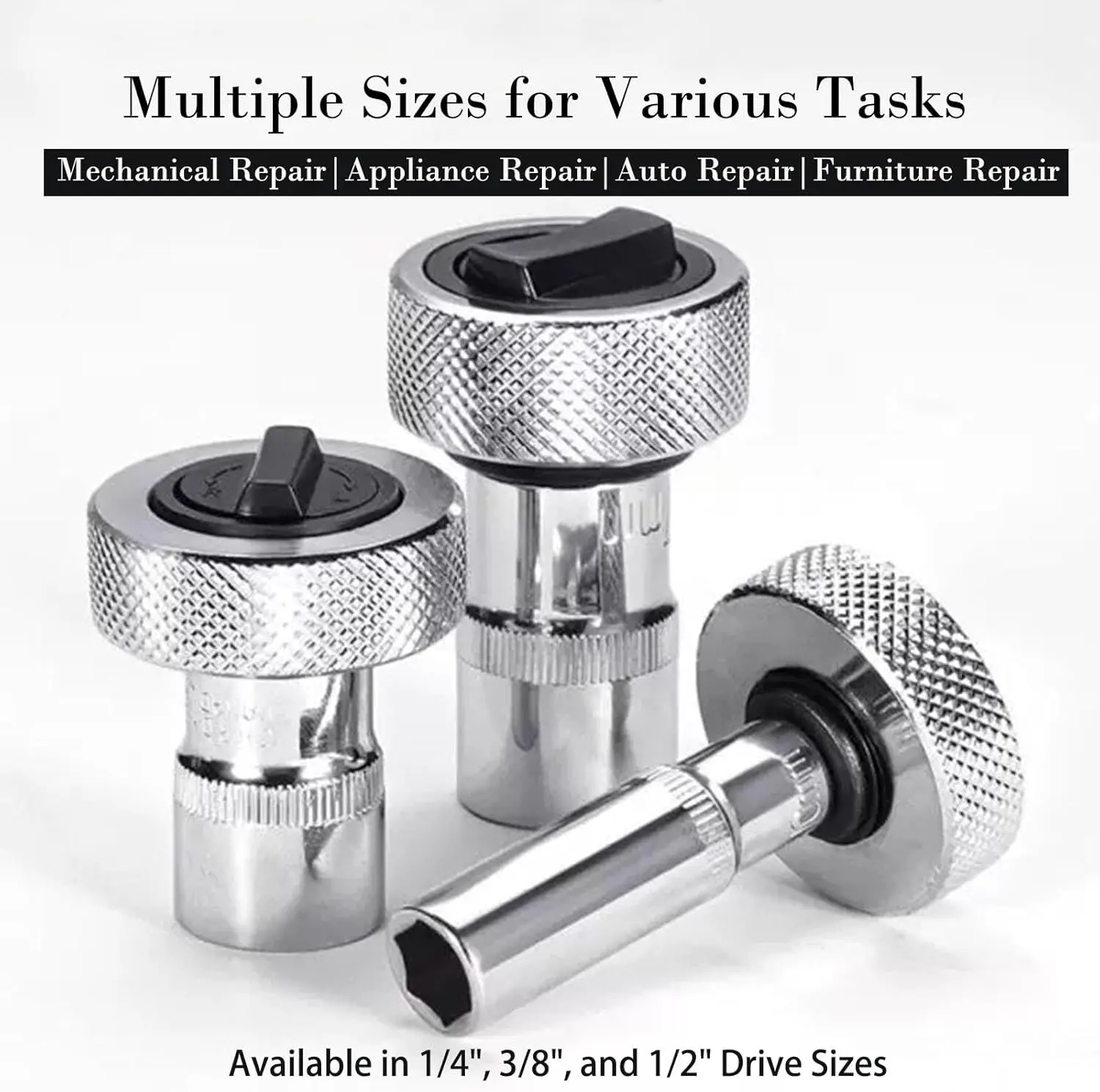Mini Ratchet Socket Wrench Whole Steel Palm Ratchet Socket Finger Reversible Ratchet Handle 1/4