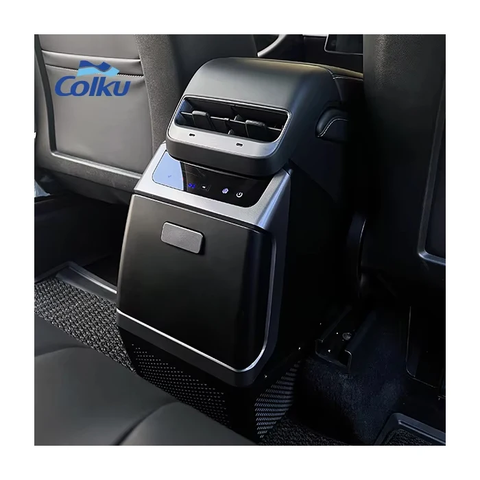 

Wholesale Texla Accessories 4.6L Tesia Modle Y Fridge Mini Modified Car Refrigerator With LED Control