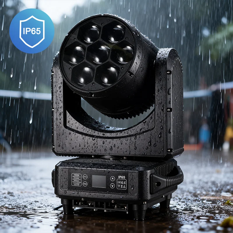 Igracelite 7x60W LED Bee Eye Moving Head Light IP65 Outdoor Kaleidoscope Wash Beam Zoom Pixel Control DMX Stage Effect Light