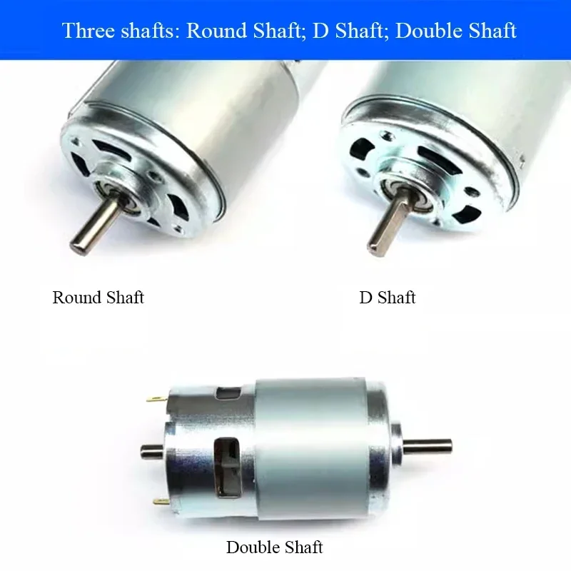 775 795 895 DC Motor 12V24V High Torque High Speed High Power Magnetic Power Tool Motor Electronic Component Motor
