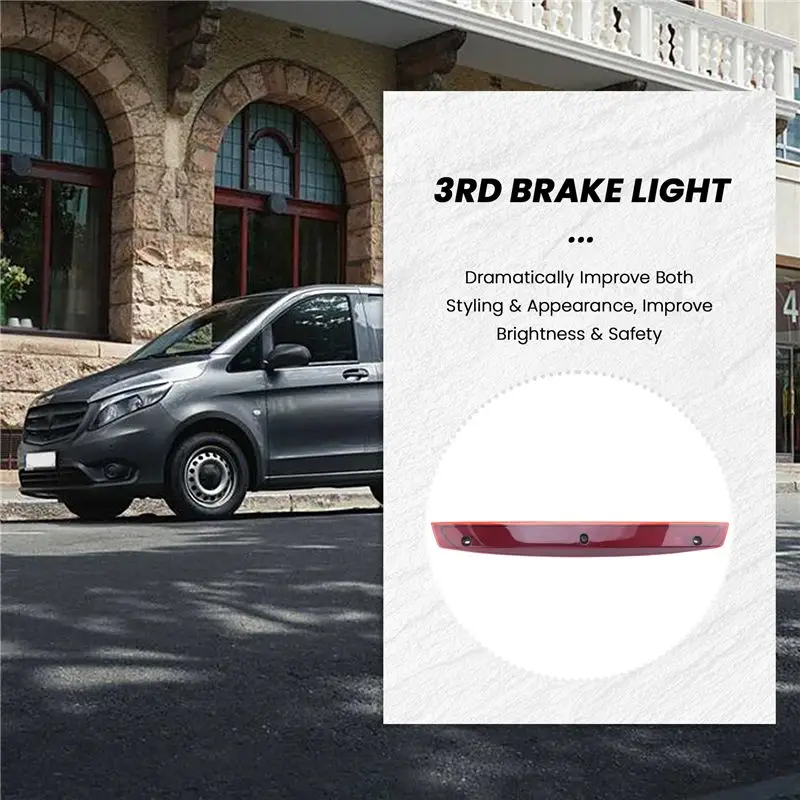AEA7-High Mounted 3RD Brake Stop Lamp Light Fit For Mercedes Benz Vito Viano W639 A6398200056