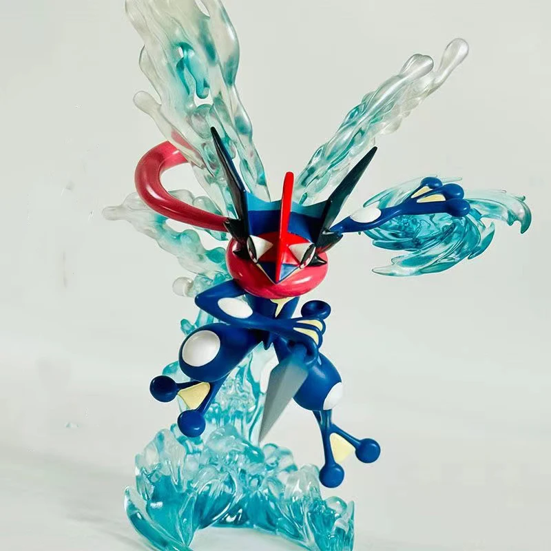 16cm Pokemon  Anime Figure Greninja Mini Pvc Model Statue Action Figure Home Decoration Collectible Figurine Doll Kids Toy Gifts