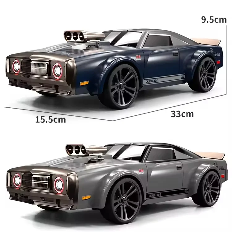 1/16 Scale High Speed 4WD Remote Control Drift Racing Muscle Car Children's Toy Car