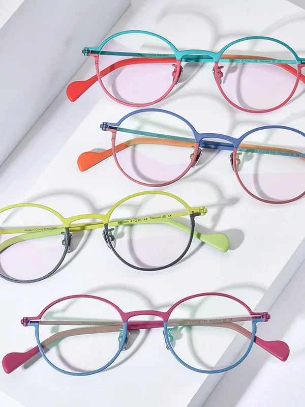ultra-light-pure-titanium-round-eyeglass-frame-unisex-lightweight-fashionable-glasses-frame-with-anti-blue-light-prescription