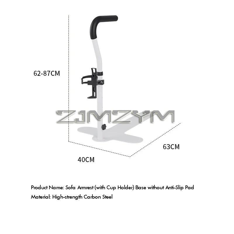 Sofa Armrest Stand Assist Handle for Elderly Non-Slip Safety Grab Bar Mobility Aid Standing Support for Limited Mobility