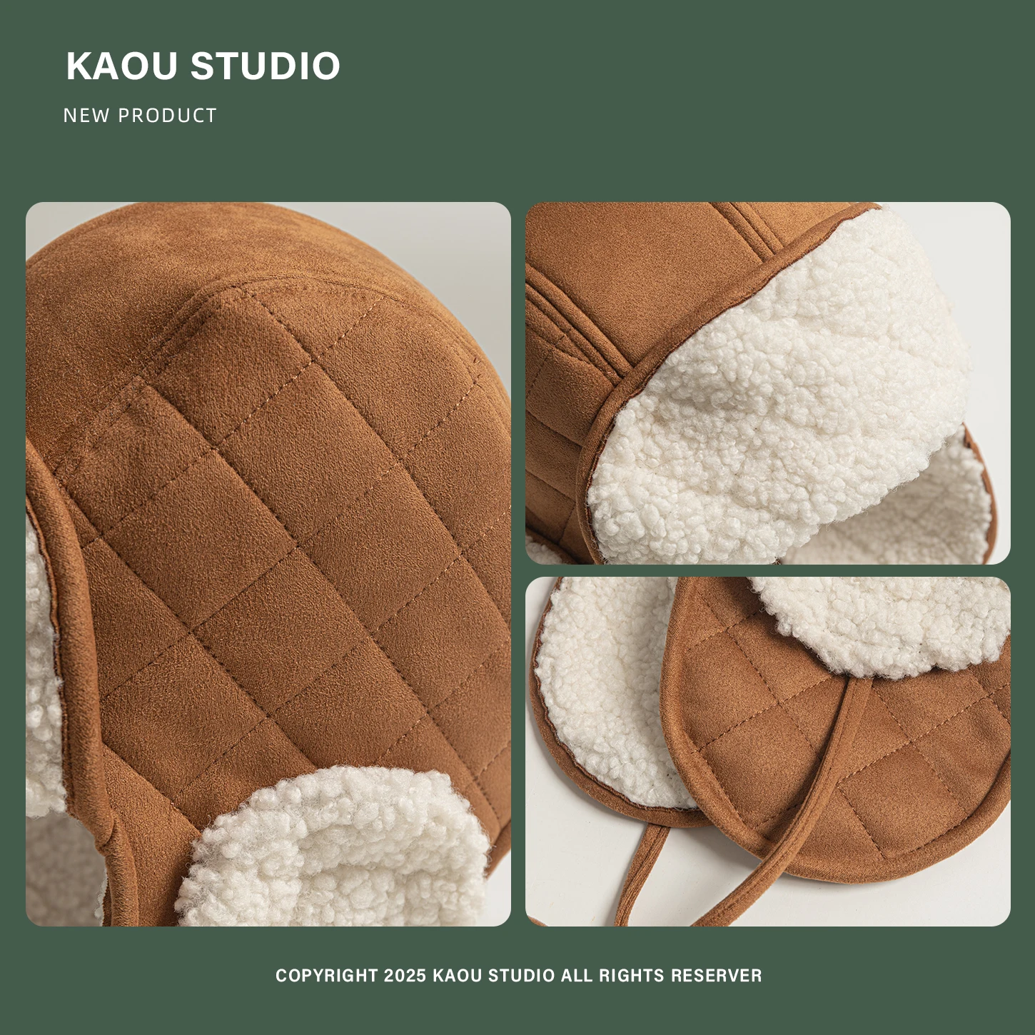 الشتاء الجلد المدبوغ المعين الرجال والنساء Bomber القبعات سميكة الدافئة شمال شرق التزلج الدافئة سدادات حماية الأذن قبعة الطيار الدراجات بطانة القبعات