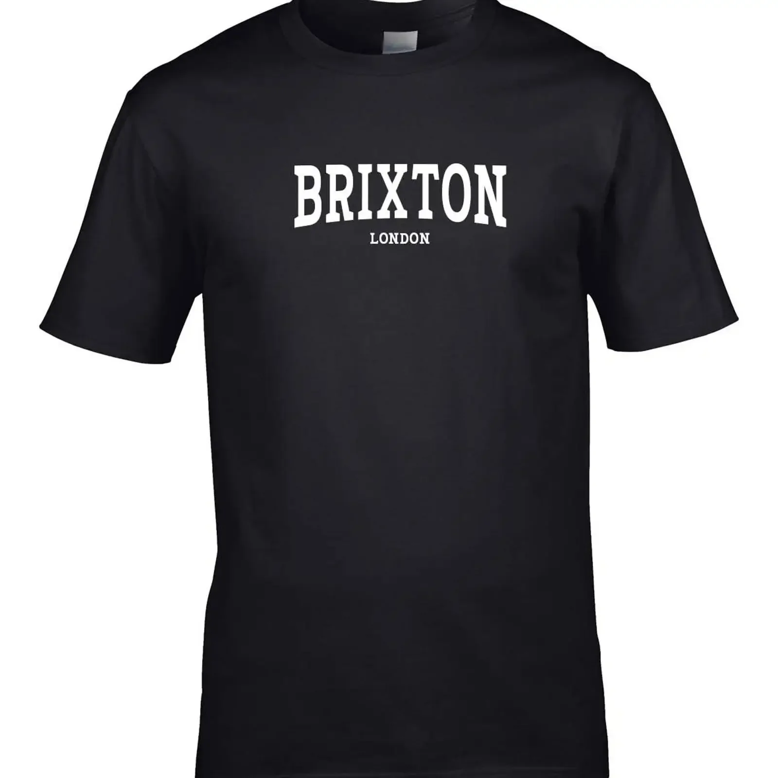 Divertido Regalo de Cumpleaños, Camiseta Vintage de Brixton, Reino Unido, para Hombre, Estilo Casual, Ligeramente Transpirable, Ropa Urbana